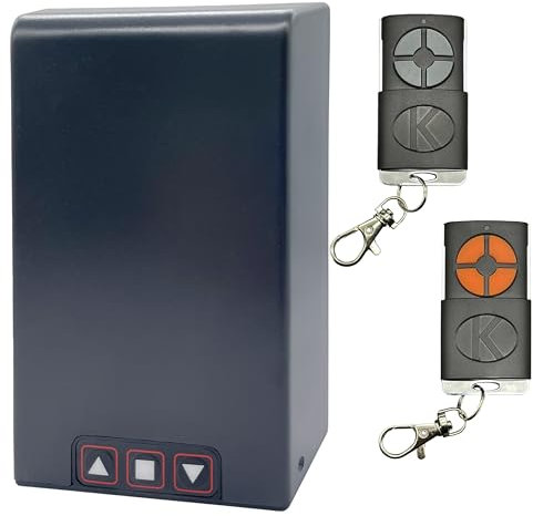 Kit Centrale Universelle Koomando TM5886 pour Volet de Garage Jusqu’à 1HP – 750W – 230V – Sécurité CE/RoHS – 2 Télécommandes Rolling Code – Panneau IP55 – Installation Facile