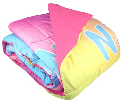 Acomoda Textil - Edredón Nórdico Infantil Suave y Cálido Ideal para Cama 90 o 105. Relleno Acolchado Estampado Ligero y Transpirable de Fácil Lavado. (Modelo D, 105 cm)