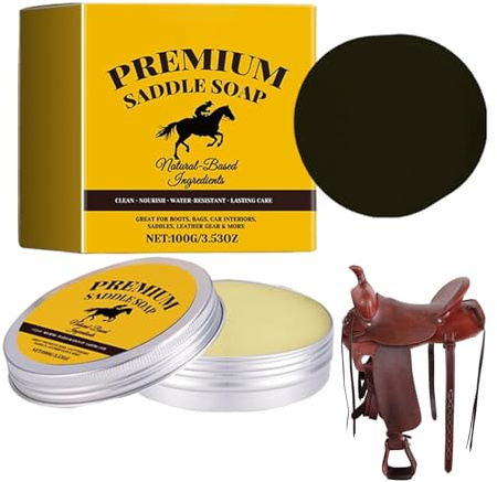 Sapone da sella per pelle, balsamo per stivali, detergente per pelle con spugna, cura e manutenzione della sella, sedile interno delle scarpe del bagagliaio, borsa borsa, mobili divano per giacca