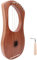 Harfe Leier, Metallsaiten Schöne und weiche Töne Lyre Harfe Palisander Langlebige stabile Saite Tragbarer Drehschlüssel Holz 7 Metall Saiteninstrument