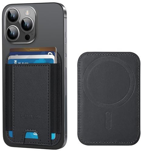 MagSafe Brieftasche, stärkste magnetische Brieftasche für iPhone 16/15/14/13/12 Serie, 7 Kartenhalter, magnetische Handy-Brieftaschen, Leder, minimalistisch, dünn, RFID für iPhone-Brieftaschen, 1