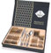 Evokk 24-Piece Cutlery Set for 6 Persons – Ben & Bel Stainless Steel Knife, Fork and Spoon Tableware Set with Gift Box – Easy-Clean & Dishwasher-Safe
