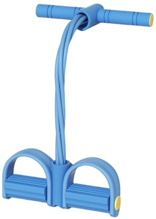 21 bandas de resistencia de fitness, extractor de tobillo con pedal de 4 tubos, cuerda de ejercicio elástica, herramienta de entrenamiento de cuerpo completo, expansor de fuerza abdominal, tensor