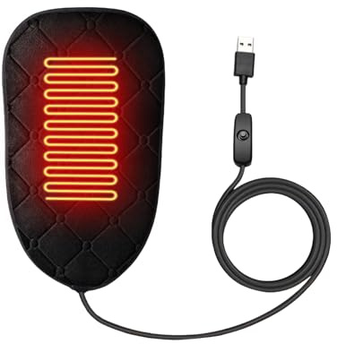 Motorrad Sitzkissen - Heizung Sitzkissen, Motorrad Heizkissen, Roller Warm Pad | für Dirt Bike ATV Schneemobil Road Trip Touring Street Racing City Motorrad Motorrad Roller