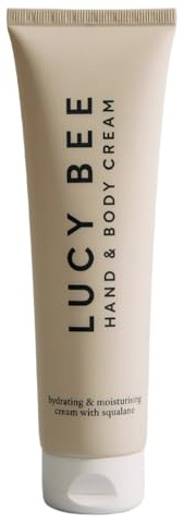 Lucy Bee Fragrance Free Hand & Body Cream, Hydrating Moisturiser, 150ml | Certified COSMOS Natural, Vegan & Cruelty Free