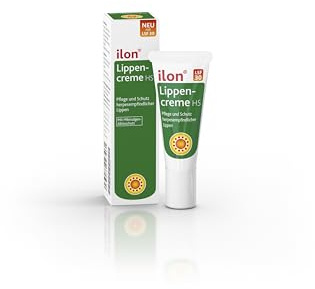 ilon Lippencreme HS 3 ml, Pflege und Schutz herpesempfindlicher Lippen mit LSF 30, für die tägliche Anwendung, 3 ml, 1 Stück