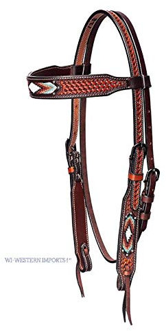Western Imports Westerntrense Beaded Inlays, Vollblut