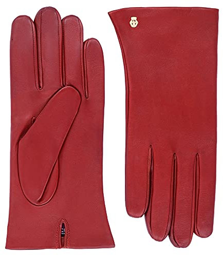 Roeckl Damen Tallinn Touch Lederhandschuhe, Classic red, 8.5