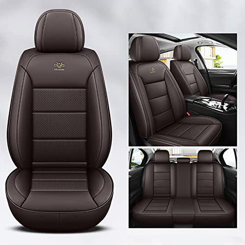 Karstry Sitzbezüge Auto Autositzbezüge Universal Set für Renault Clio Duster Clio 4 Espace Seat Leon Ibiza Mitsubishi Lancer X Pajero Outlander Lancer Suba