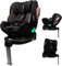 LIONELO Antoon PLUS ADAC Kindersitz, Isofix und Stützfuss, Gewichtsgruppe 0 bis 18 kg, 5-Punkt-Gurt vorwärts und rückwärts, 360-Grad-Drehbasis, Dri-Seat-Einsatz, Verdeck