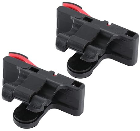 UPKOCH Gamecontroller Hühnerfressendes Artefakt Schnelltaste Kupferinduktion Clip Festigkeit Einstellbar Fps Handyspiel Zubehör Schwarz Rot