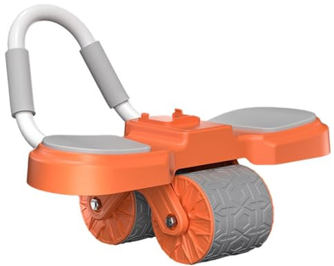 Bauchrad-Roller, automatisches Rebound-Bauchrad,Verstellbare Bauchtrainingsgeräte, Übungsräder für Bauchmuskeln | Kompakter Bauchtrainer für das Kerntraining mit intelligenten Timern und Zählern für D