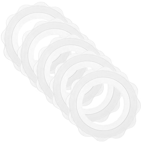 JOINPAYA 5stücke Silikon Brustschutzringe Anti-rutsch Atmungsaktiv Schweißresistent Brustwarzen Schutz Stillzubehör Komfortabler Brustschutz Für Stillende