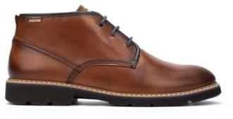 Pikolinos Alarcon Botines Hombre | en Cuero | Suela Extraligera en Color Marrón