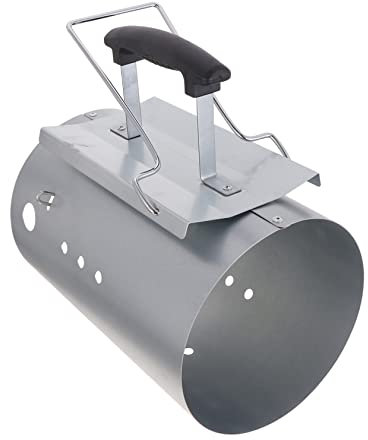 JOINPAYA Baril De Poêle À Charbon De Bois Tonneau D'Allumage À Charbon Barbecue Portable Cheminée De Cuisson Extérieure Outil De Barbecue Baril D'Allumage De Barbecue