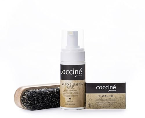 Cocciné - Schuhpflege-Set I Wildleder- & Nubuk-Reinigungsset | Schuhpflege | Schuhreinigung | saubere Schuhe | Wildlederschuhe | Wildlederschuhreinigung