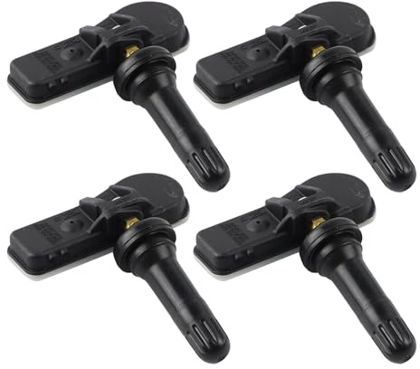 BONRYAN 4 stycken däcktryckssensor, kompatibel med Merce-des-Benz Marco Polo V-Class W447 för Viano W639 för Vito EQV Metris A44790500 A4479051704 TPMS däcktryckskontrollsystem