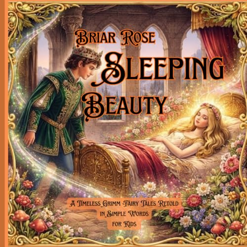 Briar Rose Sleeping Beauty: A Timeless Grimm Fairy Tale Retold for Kids | A Magical Storytime Book with Beautiful Illustrations: 5 (Timeless Princess Stories)