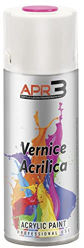APR3 - S4004006 Vernis peinture Acrylique Multi-Usage, Couleur RAL 4006 Viola Porpora purple, Aérosol En Fer-Blanc Recyclable de 400 ml
