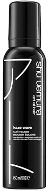 Shu Uemura Art of Hair, Mousse Per Ricci Kaze Wave, Per Capelli Mossi e Ricci, Effetto Morbido e Naturale, Massima Definizione, Styling, 150 ml