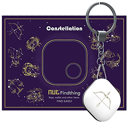 Nutale Schlüsselfinder - Löwe Finden mit App Bluetooth, iOS und Android, Community Suchfunktion, Item Tracker Support Fernbedienung, Wallet Tracker, Gute Idee für Ihre verlorenen Gegenstände (Schütze)