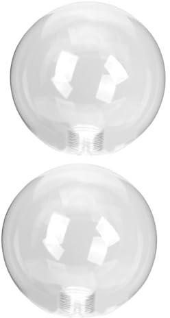 Angoily 2stücke Sockel Lampenschirm Dekorativer Lichtglobus Für Pendelleuchten Mit Einfachem Und Installation Für Und Hotel