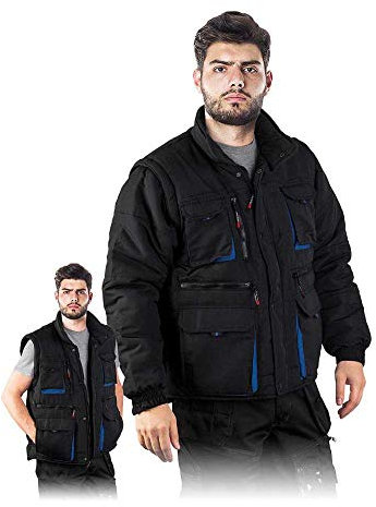 Reis Czapla2_Bnm Isolierte Schutzjacke, Schwarz-Blau, M Größe