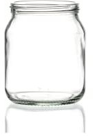 Jarsandbottles 1lb Honey Jars With Gold Screw Lid (Pack of 6)