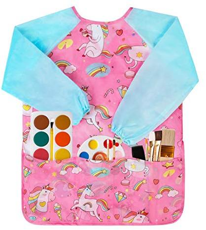 Besslly Kids Art Smock Toddlers Painting Aprons Toddler Smock