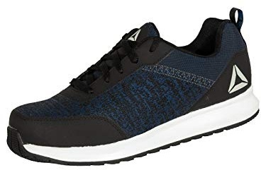 Reebok Scarpa Industriale Premier da Uomo con Stampa, Nero, 7 UK Wide