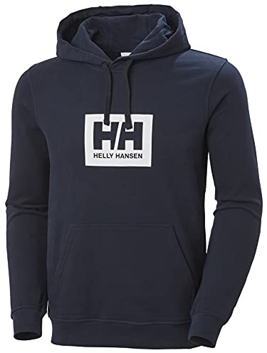 Helly Hansen Men's HH Box Hoodie, Navy, M