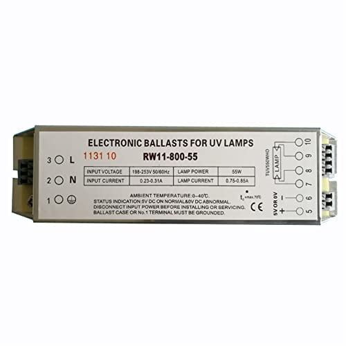 INPETS Reattori elettronici Lampada for zavorra lampade Rw11-800-55. Lampade 55W.