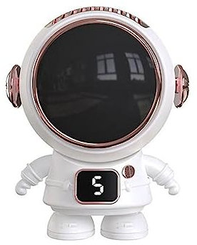 Allayu USB Handventilator, 3 Geschwindigkeiten, verstellbar, für Desktop, Schlafzimmer, kabelloses Kühlgerät, Wohnung, Wohnheim, Outdoor, Reisen, Camping, Weiss