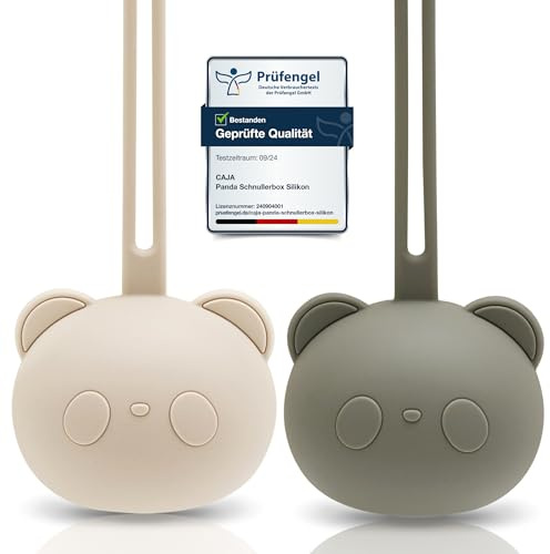 CAJA porta chupetes bebe set 2 caja chupete silicona sin BPA almacenamiento higienico diseno panda accesorio bebe regalo recien nacido canastilla primera puesta bebe