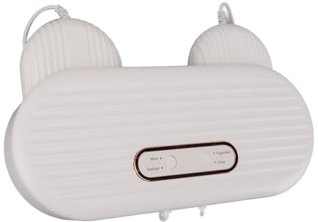 Bonbela Limpiador de frutas y verduras, lavadora de frutas y verduras, doble habitación, 4 modos, pared reforzada con USB, limpiador de dispositivos de pared reforzado
