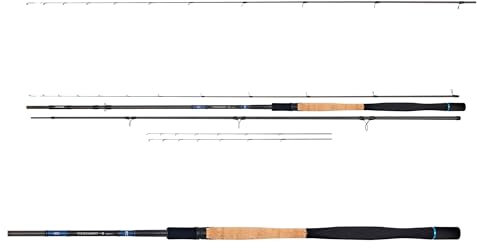 DAIWA Tournament-S con Feeder, 4,15m, 13,6 Piedi, 0-120g, 3+3 Sezioni, Canna da Pesca con Feeder
