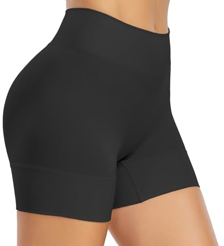 SIMIYA Shorts de Cyclisme pour Femmes, Shorts à Porter sous Une Robe | sous-vêtements Courts, , Shorts Taille Haute, Mini-Shorts sans Coutures, Boxers d'été, Culottes, Shorts du S au 3XL
