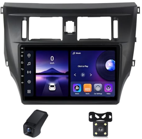 Android 14-bilradio för Voleex Tengyi C30 2010-2012/Pekskärmsstereo/8-kärnig Processor/Wi-Fi+4G LTE/Trådlöst CarPlay/Android Auto/Bluetooth 5.0/EQ/FM/AM/RDS-radio/GPS/Delad Skärm(X20)