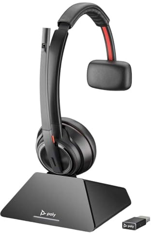 POLY Savi 8210 UC USB-A Mono DECT Headset für Microsoft Teams