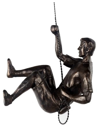XYQXYQ Climbing Men Wall Art Decor Sculpture,Nordic Modern Simplicity Decorative Wall Art, Climbing Man Sculptures,Home & Office Climber Gifts