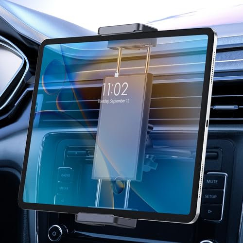 EEEKit Tablet Halter Auto CD Schlitz, 360° Drehbar KFZ Handyhalterung & Tablet Halter für 4–11 Zoll Smartphones & Tablets, CD Player Schacht Halterung für Navigation & Unterhaltung