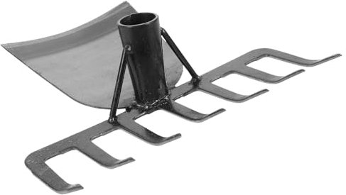 Yardwe Houe De Jardin Râteau Houe De Plantation De Fleurs Fourche Outil De Binage De Jardinage Polyvalent Petite Houe Portative Outil De Jardin en Acier