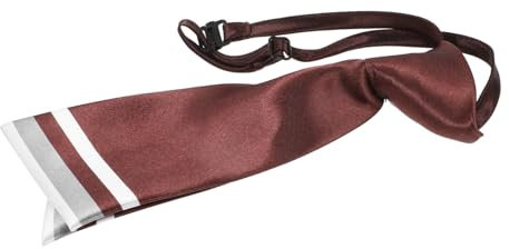 FOMIYES Vorgebundene Schmale Damen-krawatte Aus Doppellagigem Mit Schnallendesign Verstellbar Elegante Business-krawatte Für Professionelle Anlässe Und Festliche Kleidung Geeignet Für Prom