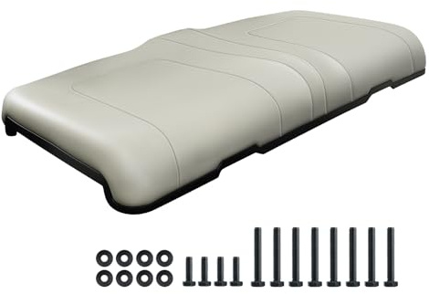 Shu-Ran Golf Cart Front Seat Bottom Cushion Assembly Replacement for Yamaha G29/Drive 2007-2016,Gray