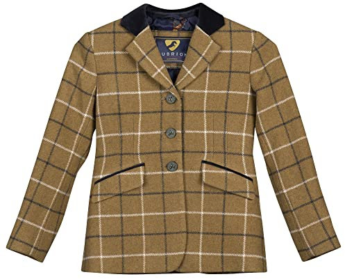 Aubrion Saratoga Reitjacke für Jungen/Mädchen, 71 cm, Marineblau, Marineblau, natürlich, 28 in / 71 cm