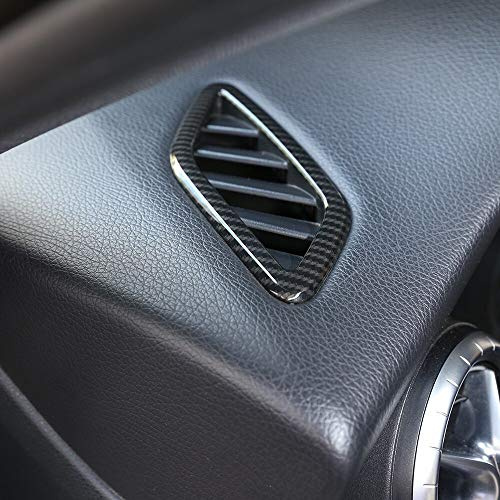 ABS plast luftutlopp konditionering skyddsram för Mercedes Benz CLA GLA A A klass biltillbehör 2 st/set