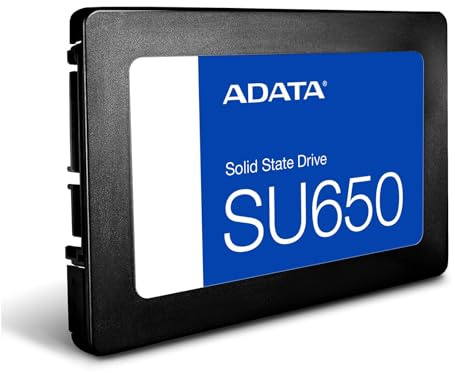 ADATA SU650 1TB 3D-NAND SATA 2.5 inch Internal SSD (ASU650SS-1TT-R)
