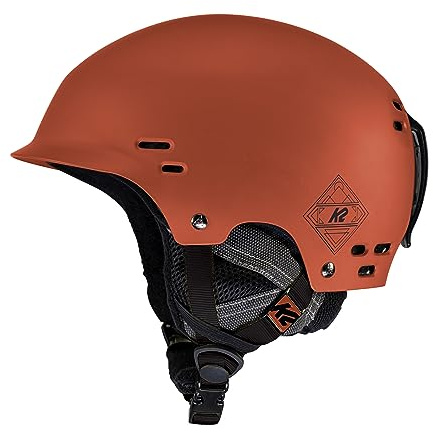 K2 - Skidhjälm för kvinnor - röd