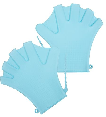 KOMBIUDA Schwimmhandschuhe Zum Training Wasserabweisende Handschutz Geeignet Für Tauchen Und Schwimmen Bequemer Strapazierfähiges Material Für Langanhaltenden Gebrauch