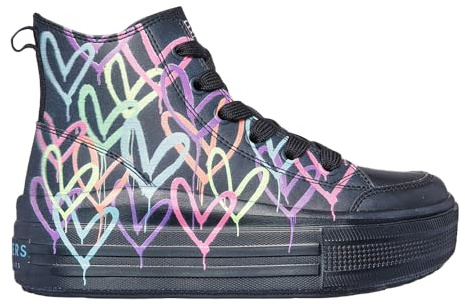 Skechers Hyperlift Stiefelette, Schwarz Multi, 37.5 EU